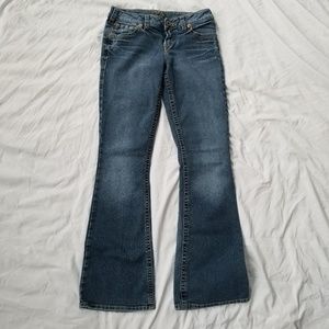 Aiko Silver Jeans Size 27x31